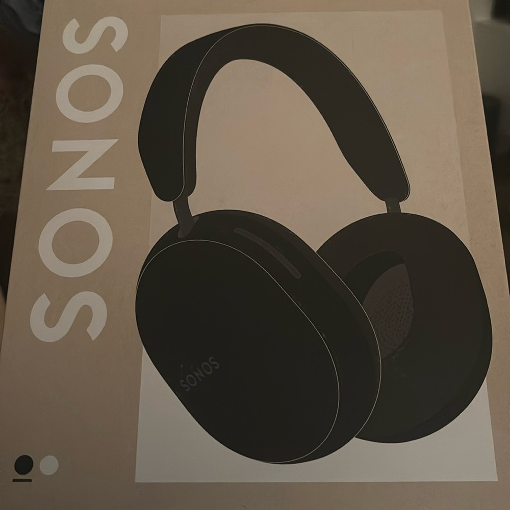 Sonos Ace - Black - Wireless Over Ear Headphones with Noise Cancellation